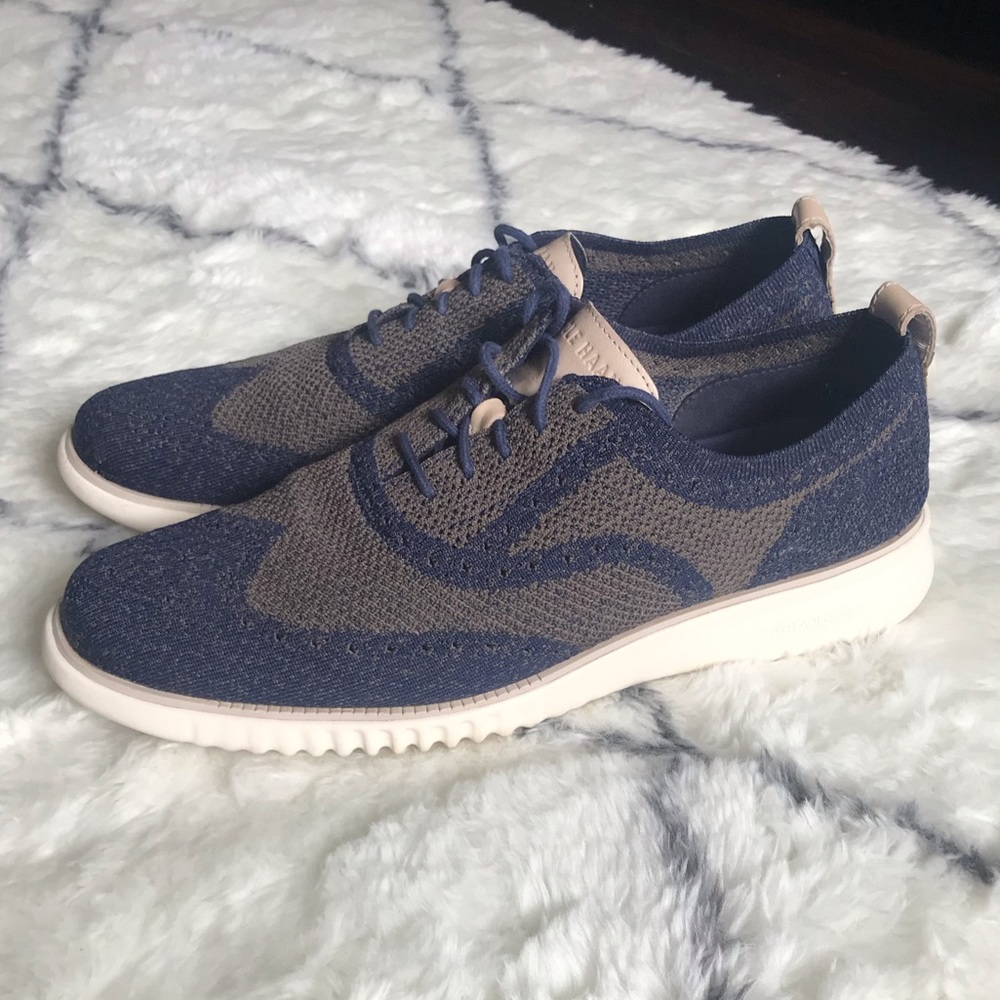 Cole Haan Zerogrand sz 12 saddle shoe 9.5/10